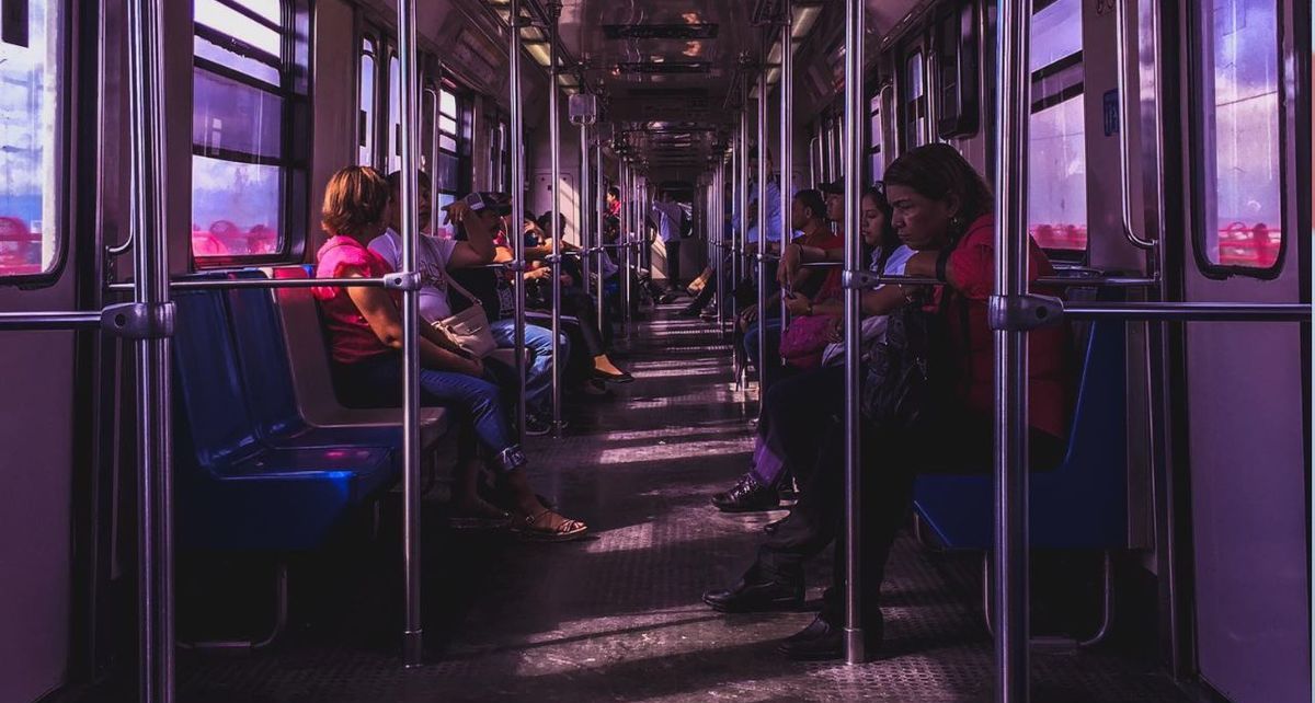 Tren del metro de Monterrey (Facebook Retrorrey)