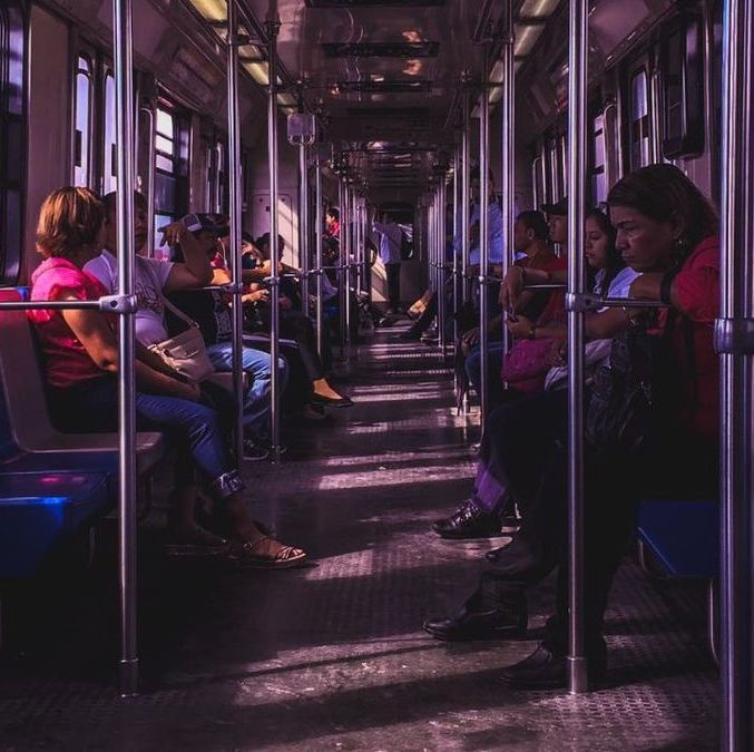 Tren del metro de Monterrey (Facebook Retrorrey)
