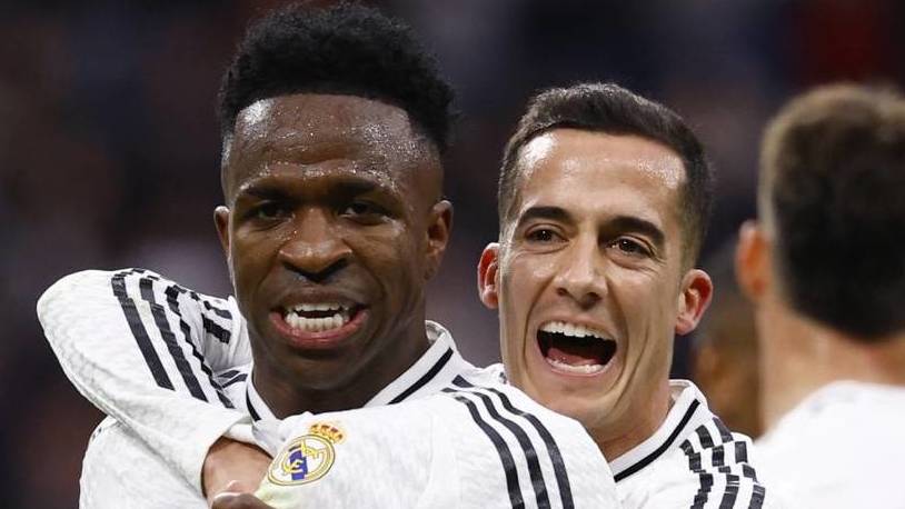 Vinicius marcó el gol que significó la victoria del Real Madrid (Reuters)