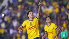 Zendejas festeja uno de sus goles al Pachuca (Imago7)