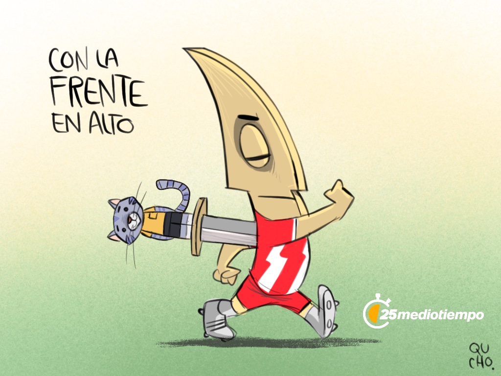 Con la frente en alto