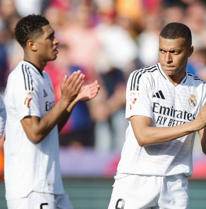 Real Madrid agradece a su afición en Montjuic (EFE)