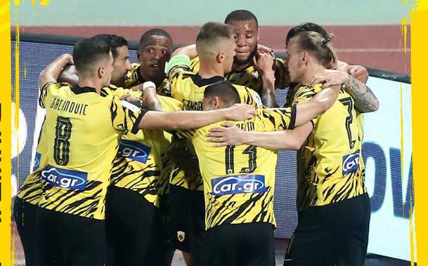 AEK Atenas ganó la Copa de Grecia (Twitter @AEK_FC_OFFICIAL)