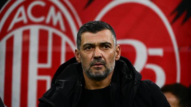 Sergio Conceição no ha brillado en el Milan (AFP)