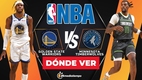 Consulta la previa de Timberwolves vs Warriors para ver EN VIVO Juego 5 Playoffs NBA. Diseño: Karla Rodríguez