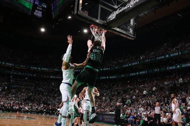 Knicks fue humillado en el TD Garden (AFP)