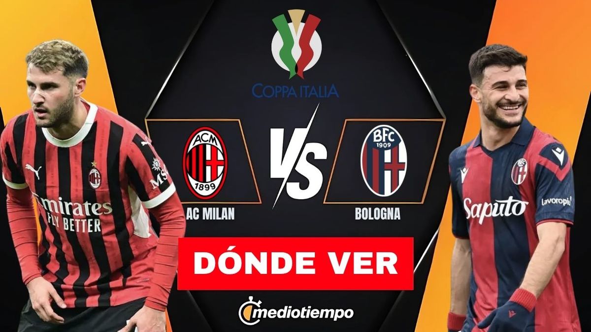 Dónde ver Milan vs Bologna EN VIVO: Final Copa de Italia 2025 HOY, image size:1200x675