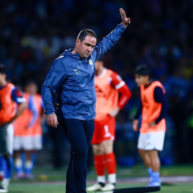 André Jardine tras su expulsión en el Cruz Azul vs América (Imago 7)