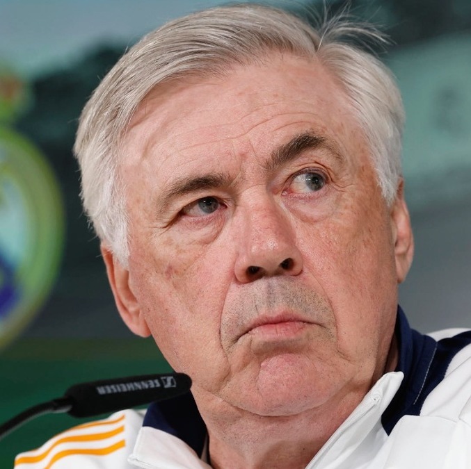 Carlo Ancelotti, actual entrenador del Real Madrid y próximo DT de Brasil (EFE)