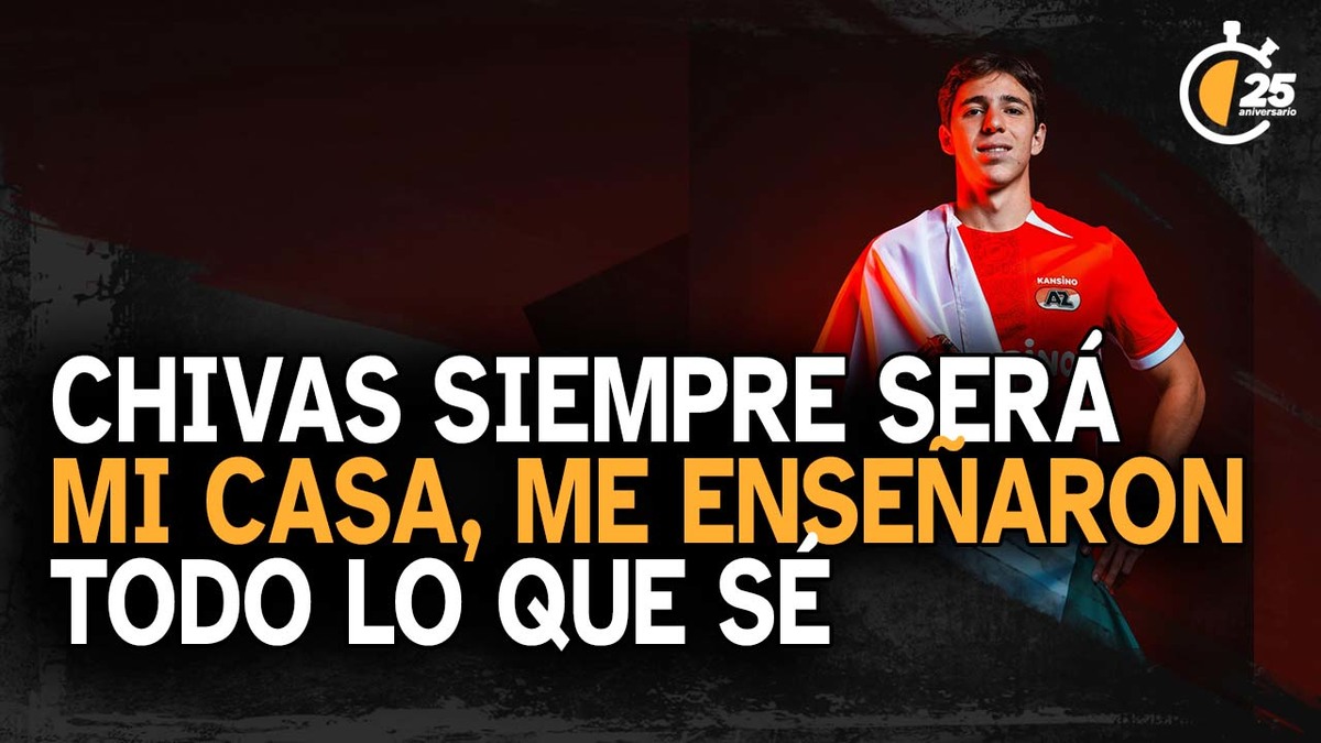Chivas siempre será mi casa: Mateo Chávez