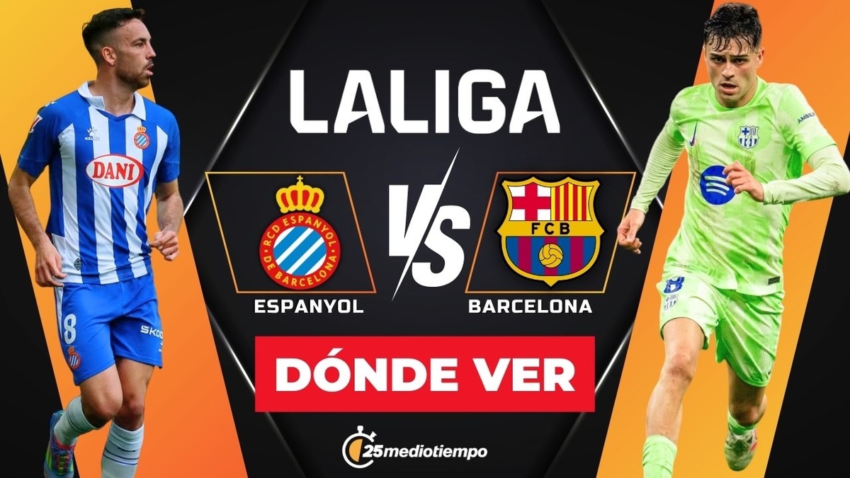 Dónde y a qué hora ver Barcelona vs Espanyol EN VIVO Jornada 36