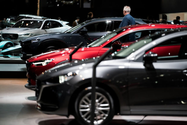 El Salón del Automovil de Bruselas lleno de novedades. Foto: AFP
