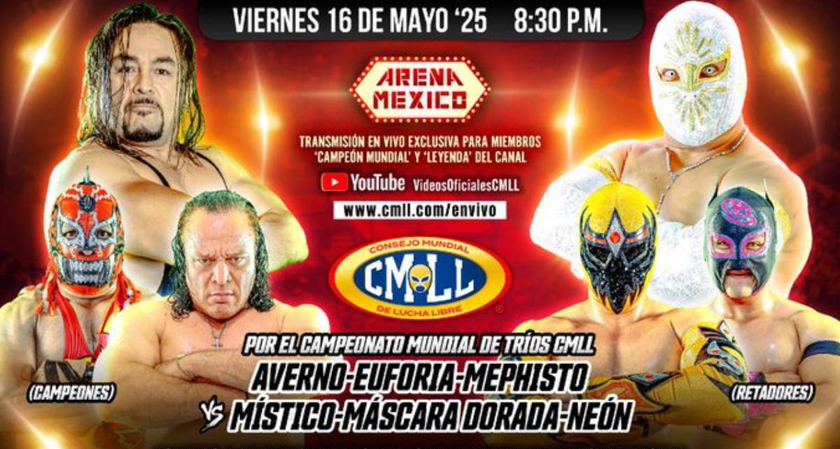 Esta noche habrá campeonato en juego (CMLL)