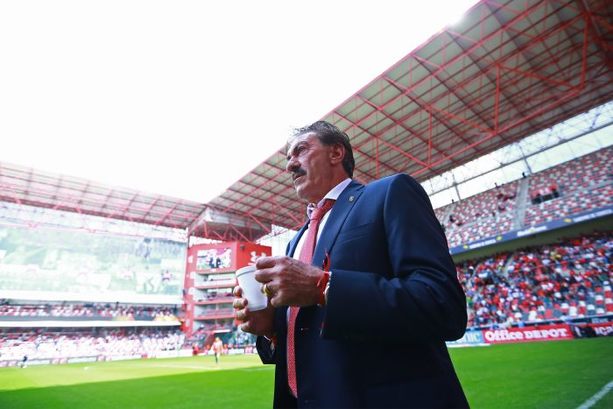 La Volpe, previo a un juego de Toluca en 2019 (Imago7)