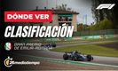 Consulta los horarios y canales EN VIVO para disfrutar de la Clasificación del Gran Premio de Imola 2025. Diseño: Karla Rodríguez
