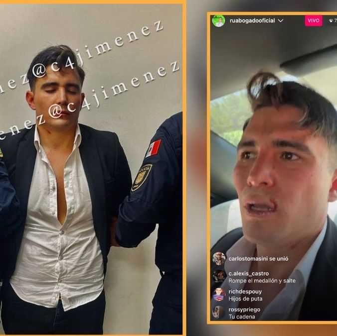 El influencer fue arrestado y golpeado por policías de la Miguel Hidalgo. Foto: C4 Jiménez