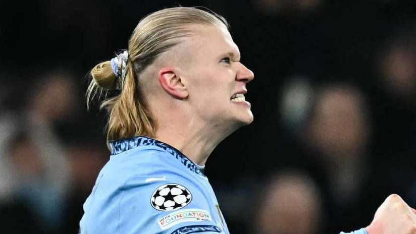 A Haaland se le había negado el Real Madrid (AFP)