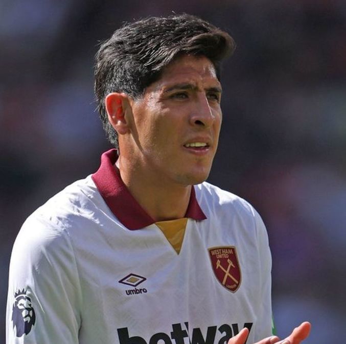 Edson Álvarez volvió a jugar con el West Ham (X: @WestHamEspanol)