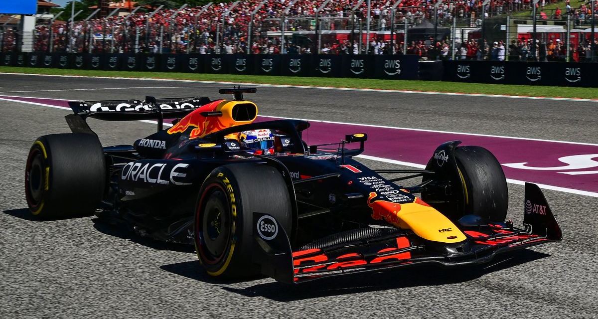 Max Verstappen ganó el GP de Emilia-Romagna (AFP)