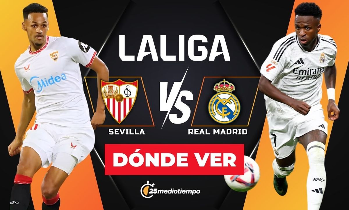 Sevilla vs Real Madrid EN VIVO. A qué hora y dónde ver-partido LaLiga
