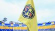 Bandera de América en el Estadio Azulcrema (Mexsport)