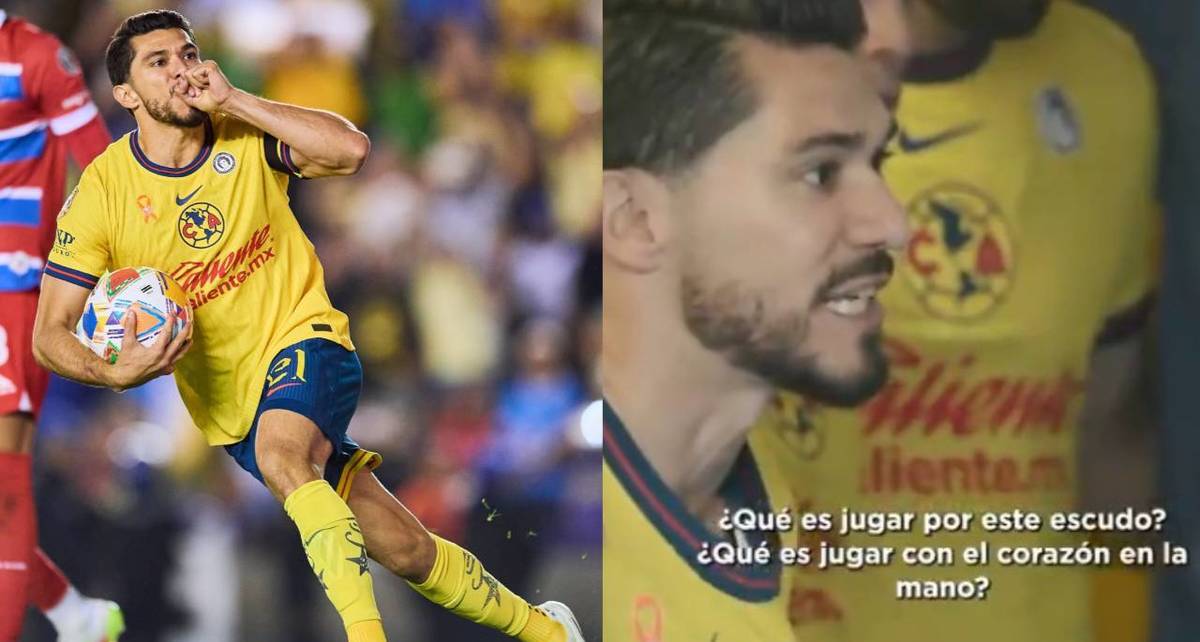 Henry Martín dio un discurso para motivar al América antes de Cruz Azul (Mexsport)