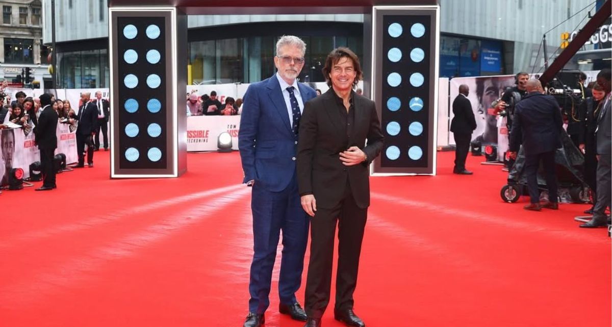 Tom Cruise en la alfombra roja de Misión Imposible: Sentencia Final | Foto: X