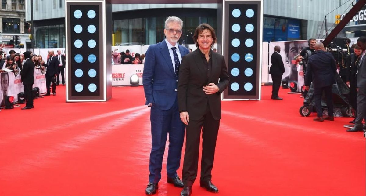Tom Cruise en la alfombra roja de Misión Imposible: Sentencia Final | Foto: X