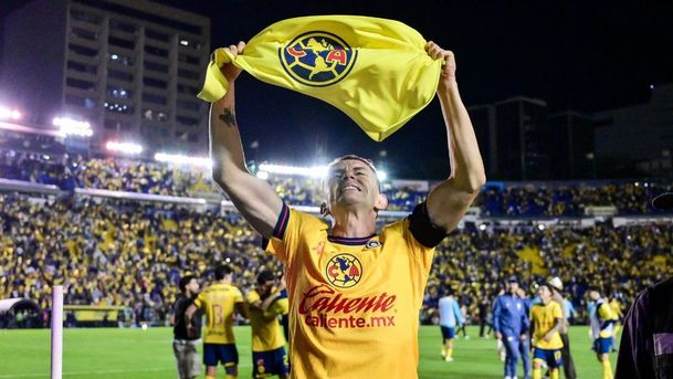 Álvaro Fidalgo celebrando el pase a la Final del Clausura 2025 (Imago7)
