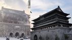 Se derrumba la Torre del Tambor en Zhongdu, China