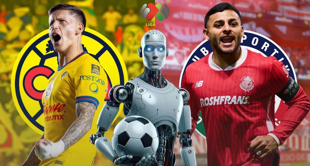 Pronóstico IA para el América vs Toluca de la Final IDA Liga MX Clausura 2025. FOTO: Especial
