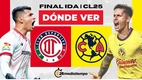Rivalidad América vs. Toluca Final Ida Clausura 2025 Liga MX.
