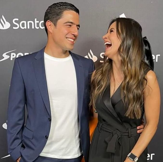 Andrés Vaca y Georgina Holguín (Instagram)