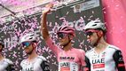 Isaac del Toro se subió al podio en la etapa 13 del Giro de Italia (EFE)