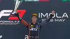 El mexicano Santiago Ramos ganó el GP de  Emilia Romaña de la F3 (X @Formula3)