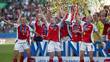 Arsenal levanta la Champions League Femenil (AFP)