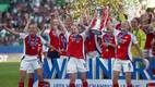 Arsenal levanta la Champions League Femenil (AFP)