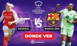 Arsenal vs barcelon EN VIVO Champios
