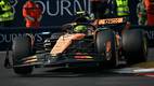 Lando Norris voló en Mónaco (AFP)