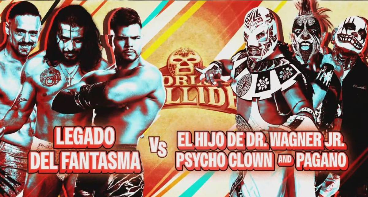 WWE anuncia lucha entre mexicanos en Worlds Collide