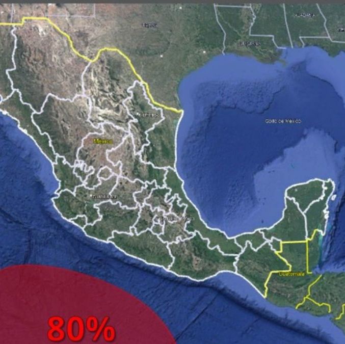 Ciclón Alvin podría formarse en el Pacífico Sur: SMN emite advertencia| Foto: CONAGUA