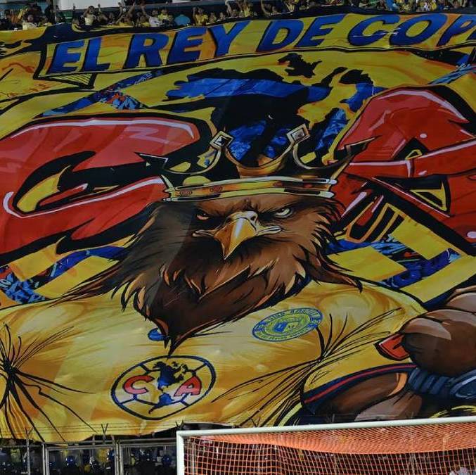 Tifo de América en la Final de Ida ante Toluca (Mexsport)