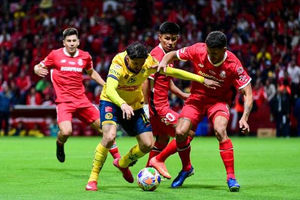 Toluca frenó la racha triunfal del América (Imago7)
