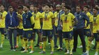 Jugadores de América, durante la premiación del Toluca (Imago7)
