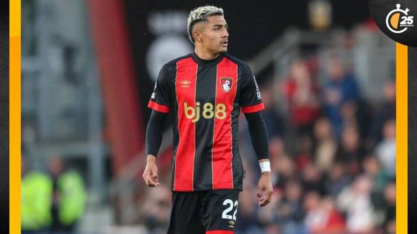 Julián Araujo está cerca de regresar a las canchas (@afcbournemouth)