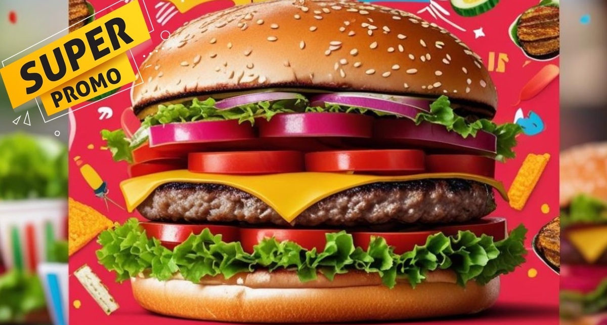 Este 28 de mayo de celebra el Día de la Hamburguesa 2025 (Imagen con IA)
