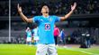 Sepúlveda celebra un gol con Cruz Azul en Concachampions (Imago7)