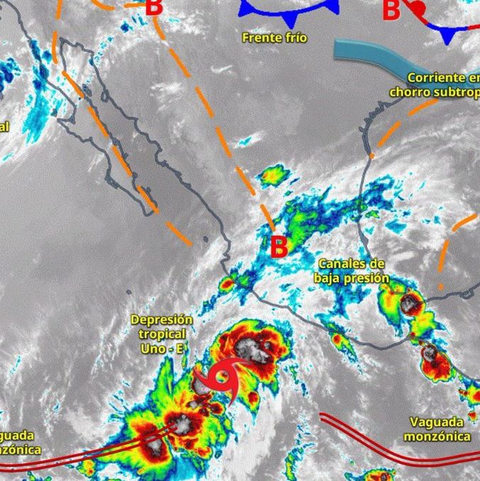 Así avanza la Tormenta Tropical Alvin: trayectoria y pronóstico