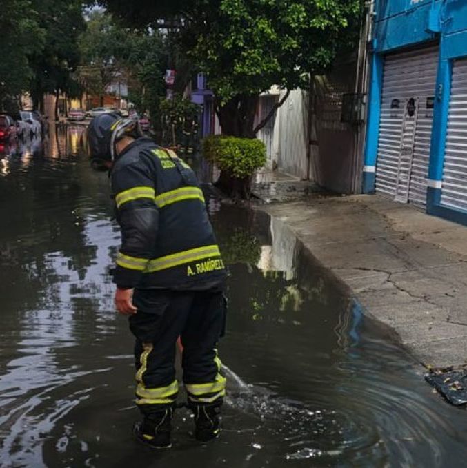 ¿Coladera tapada o calle inundada? Así lo puedes reportar en segundos