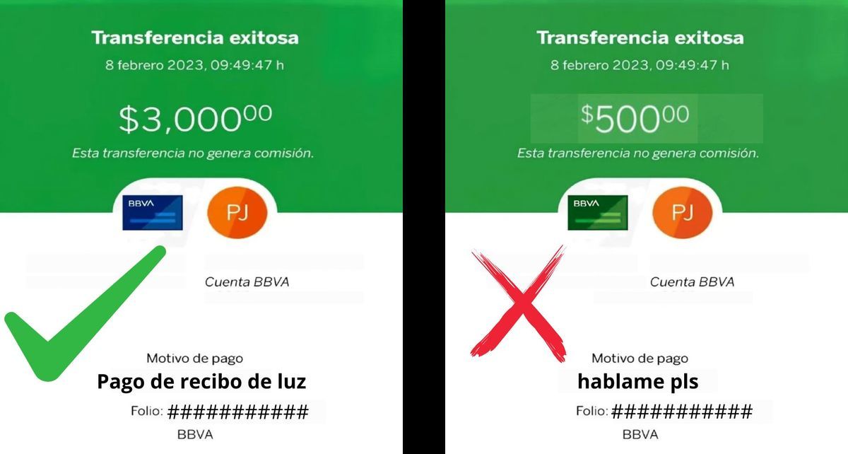Estos son los conceptos que debes evitar al momento de realizar una transferencia bancaria en junio 2025